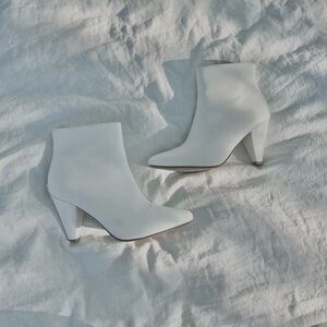 Pointed toe ankle booties